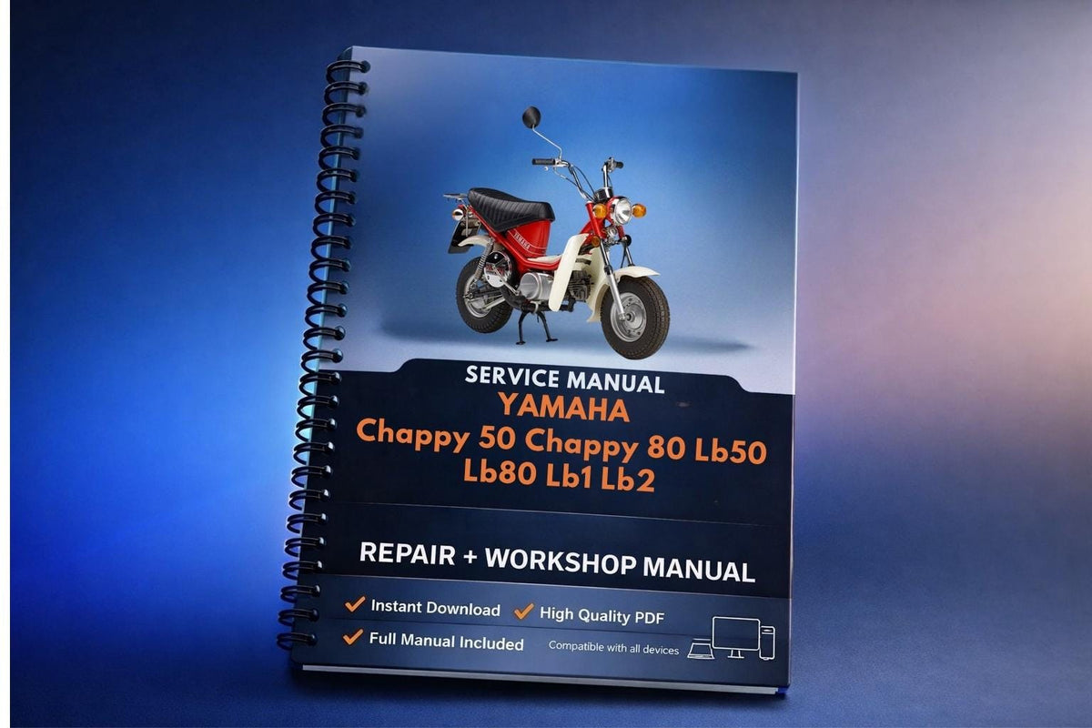 Yamaha Chappy 50 Chappy 80 Lb50 Lb80 Lb1 Lb2 Service Repair Shop Manual