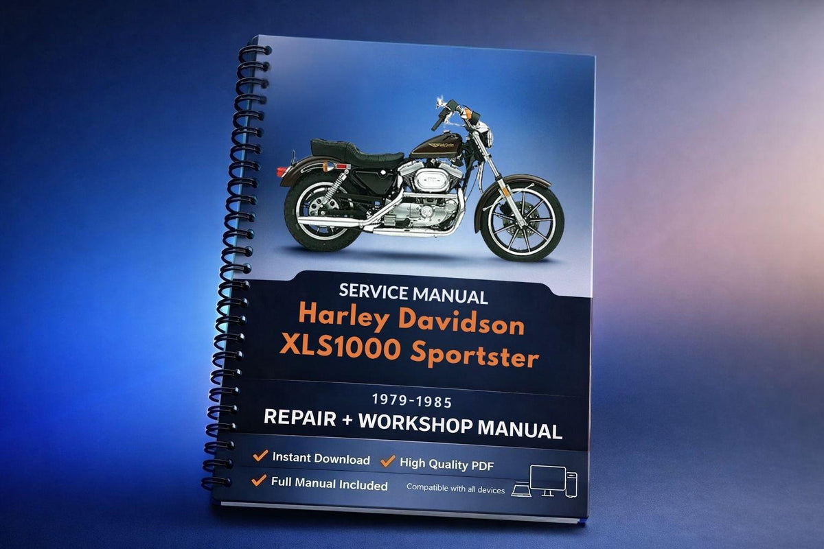 Harley Davidson XLS1000 Sportster Service Manual 1979 1980 1981 1982 1983 1984 1985