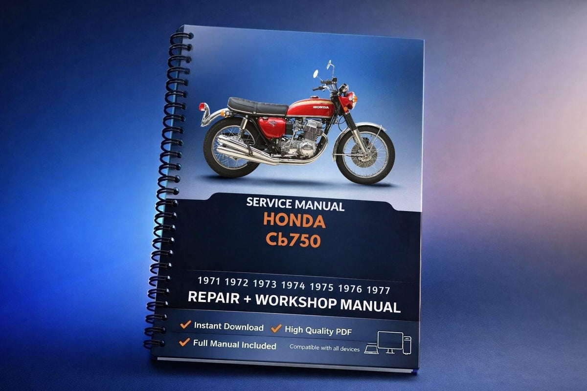 Honda Cb750 1971 1972 1973 1974 1975 1976 1977 Service Repair Workshop Manual