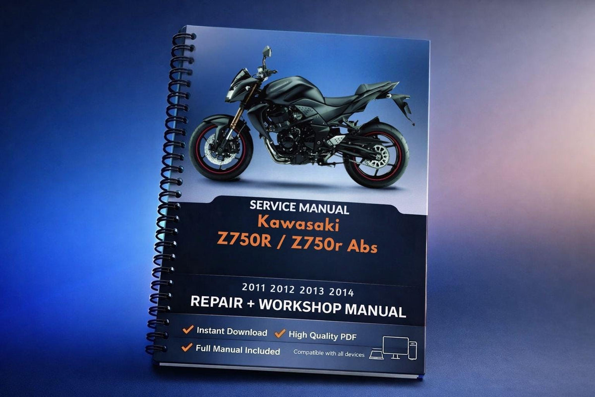 Kawasaki Z750S 2011 2012 2013 2014 Service Repair Manual