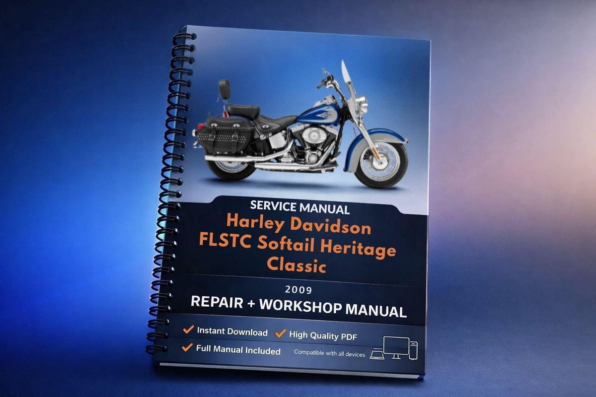 2009 Harley Davidson FLSTC Softail Heritage Classic Service Manual