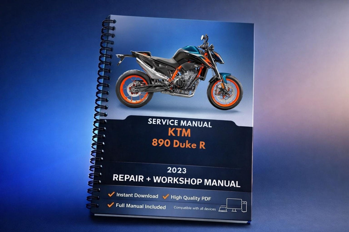 2023 KTM - 890 Duke R - Service Workshop Repair Manual