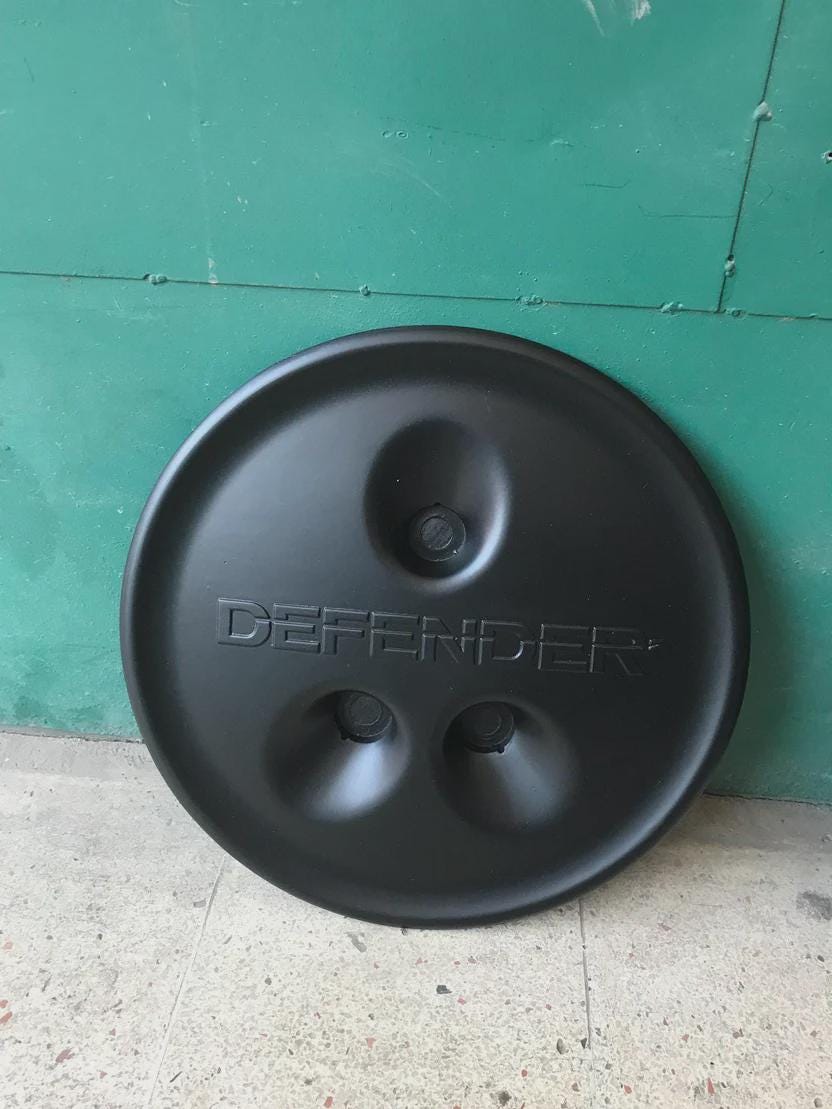 Land Rover Defender Original Type Spare Tire Cover 90 110