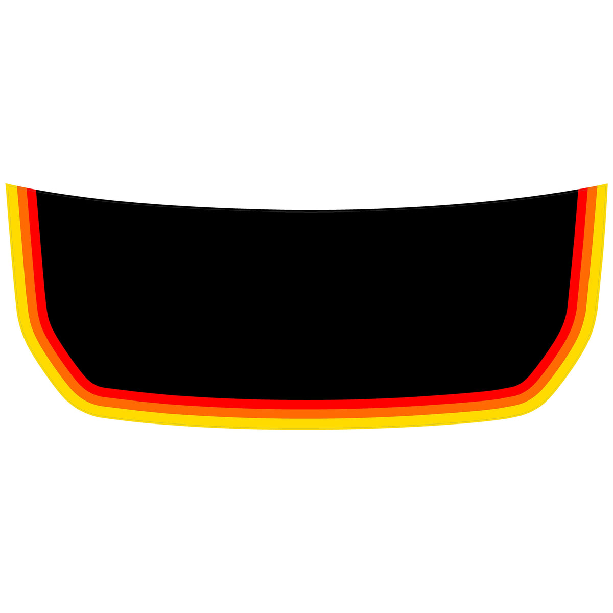 Retro 2021+ Ford Bronco Hood Overlay for 2021 2022 2023