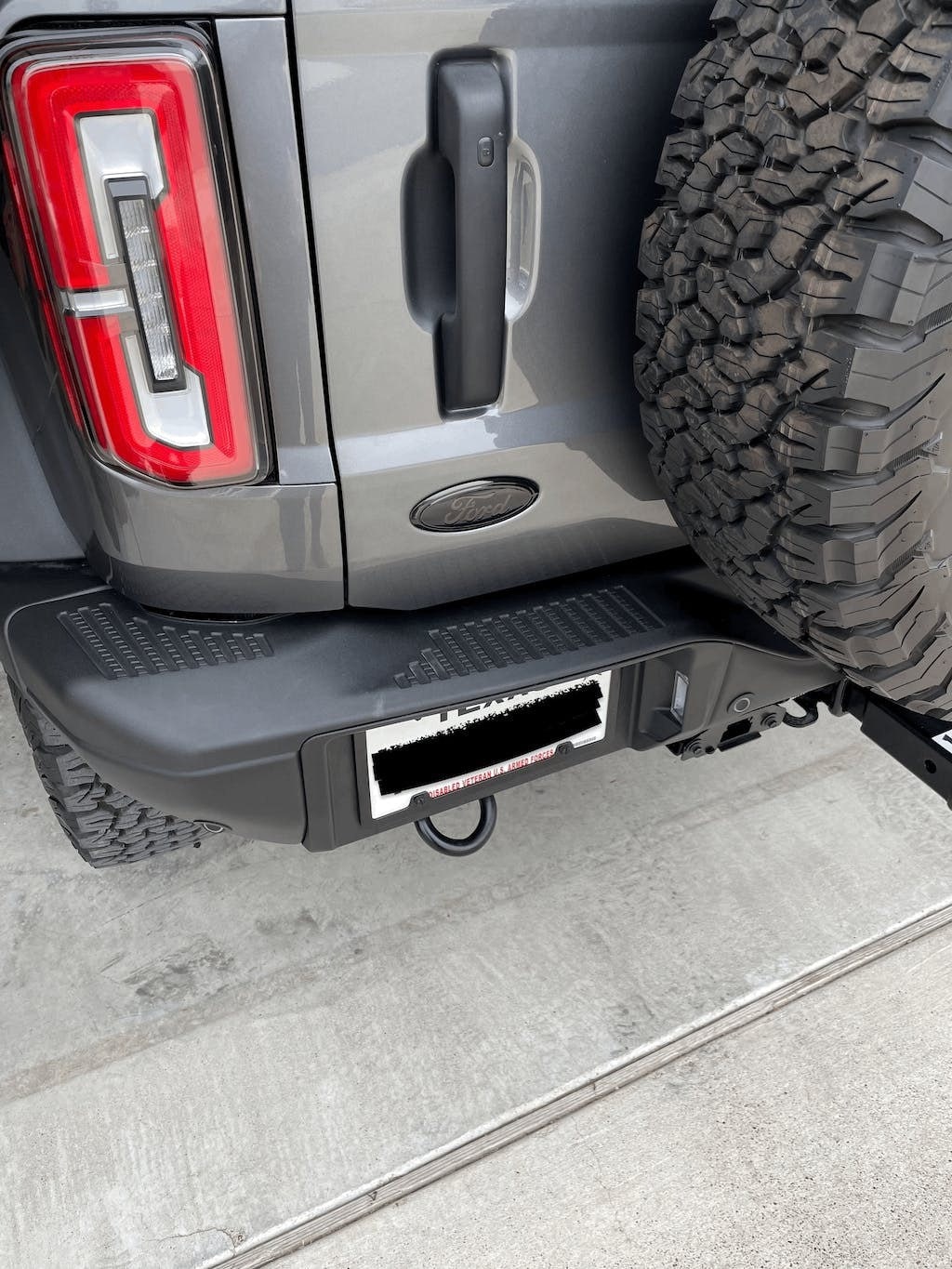 For 2021+ Bronco Rear Oval Overlay Tint 2022 2023 Also Fits Bronco Sport