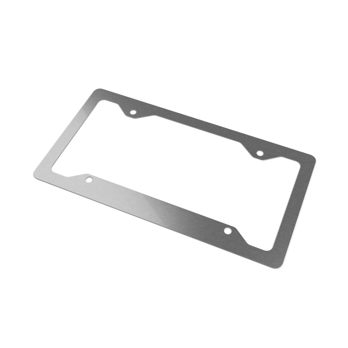 Bronco NOT OJ Metal License Plate Frame V2 - Made in USA