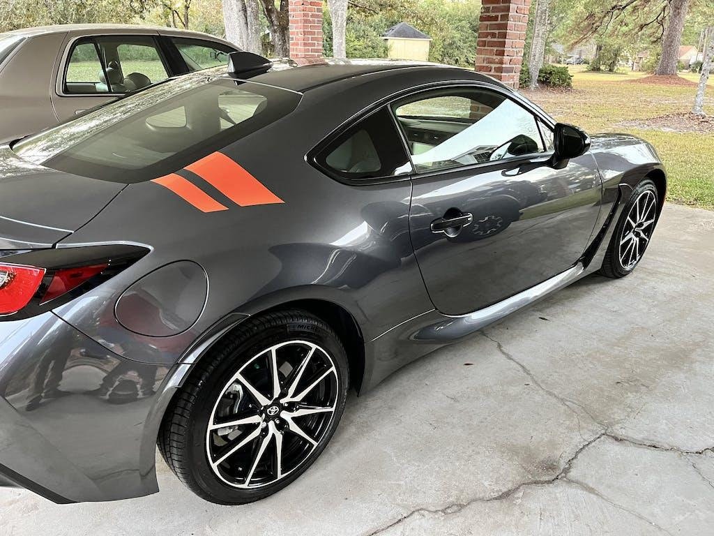 2022 GR86 BRZ Special Edition Rear Stripes 2023 2024 2025 2026