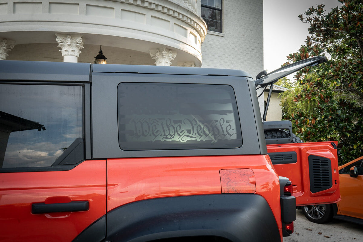 Bronco 4 Door Hard Top Stealth Overlay 2021 2022 2023