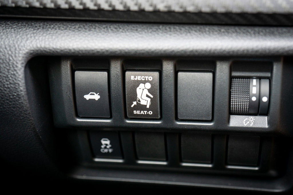 2022 WRX Ejecto Seato Blank Button Cover Sticker Decal 2023 2024 2025 2026