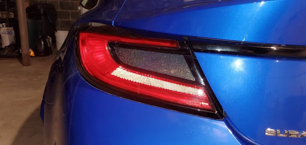 2022 2023 GR86 BRZ Tail Light Overlays (Smoked) 2024 2025