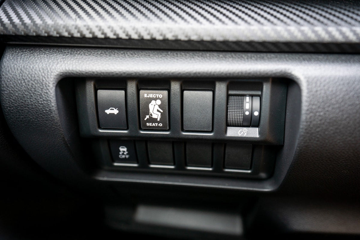 2022 WRX Ejecto Seato Blank Button Cover Sticker Decal 2023 2024 2025 2026