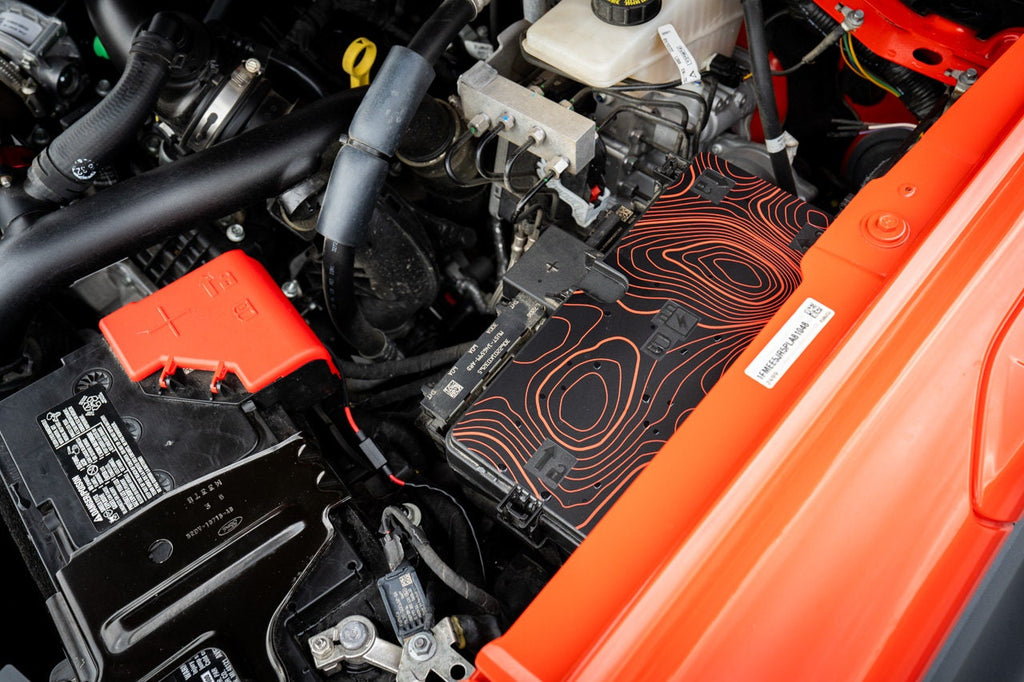 2021+ Bronco Fuse Box Lid Overlay Decal Sticker for Ford