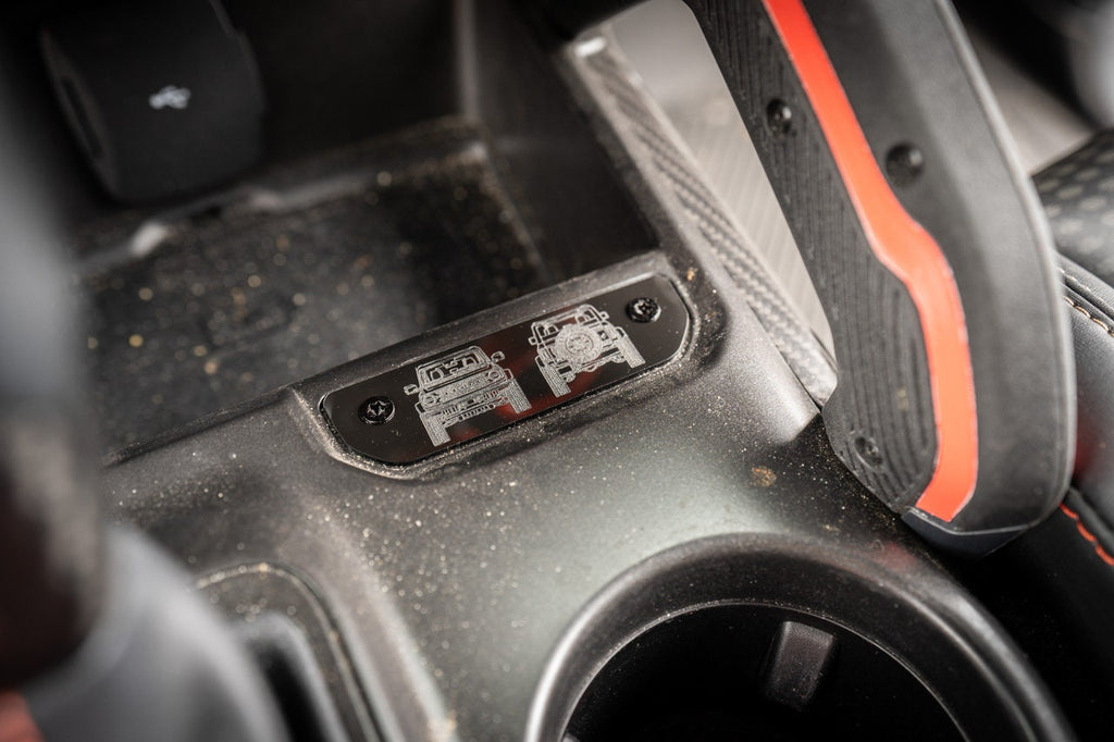 2021+ Bronco Shifter Plate Trim Piece Acrylic