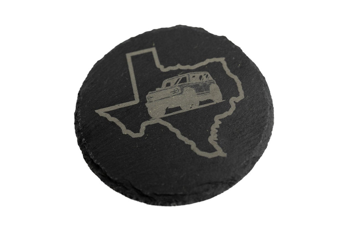 6th Gen Stone Coaster Set for Bronco Owners