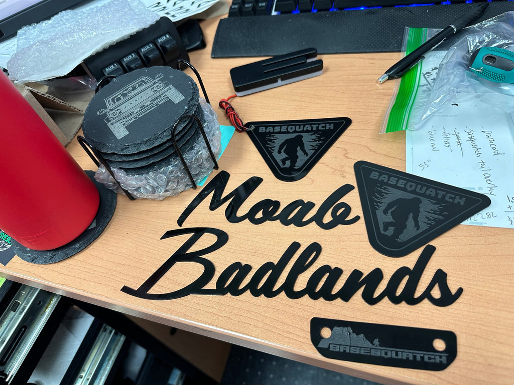 6th Gen Stone Coaster Set for Bronco Owners