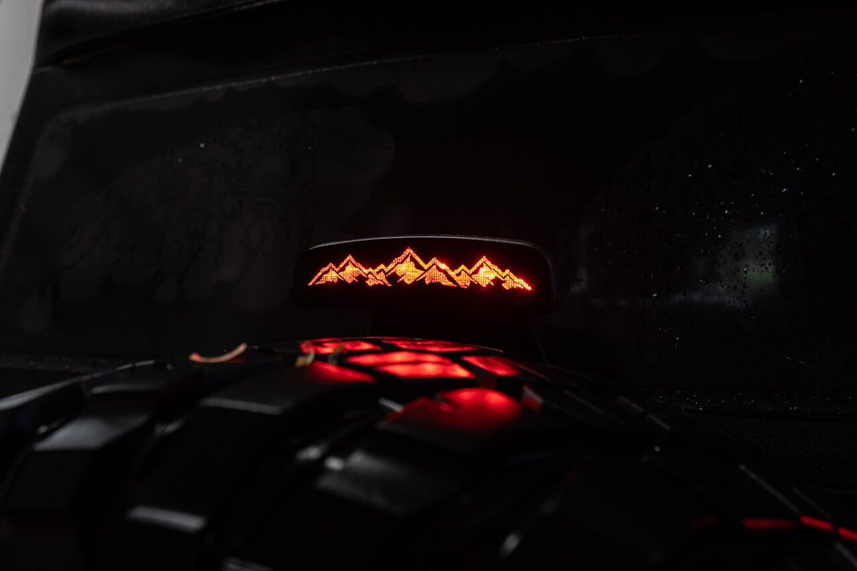 2021+ Bronco Acrylic Third Brake Light Overlay 2022 2023