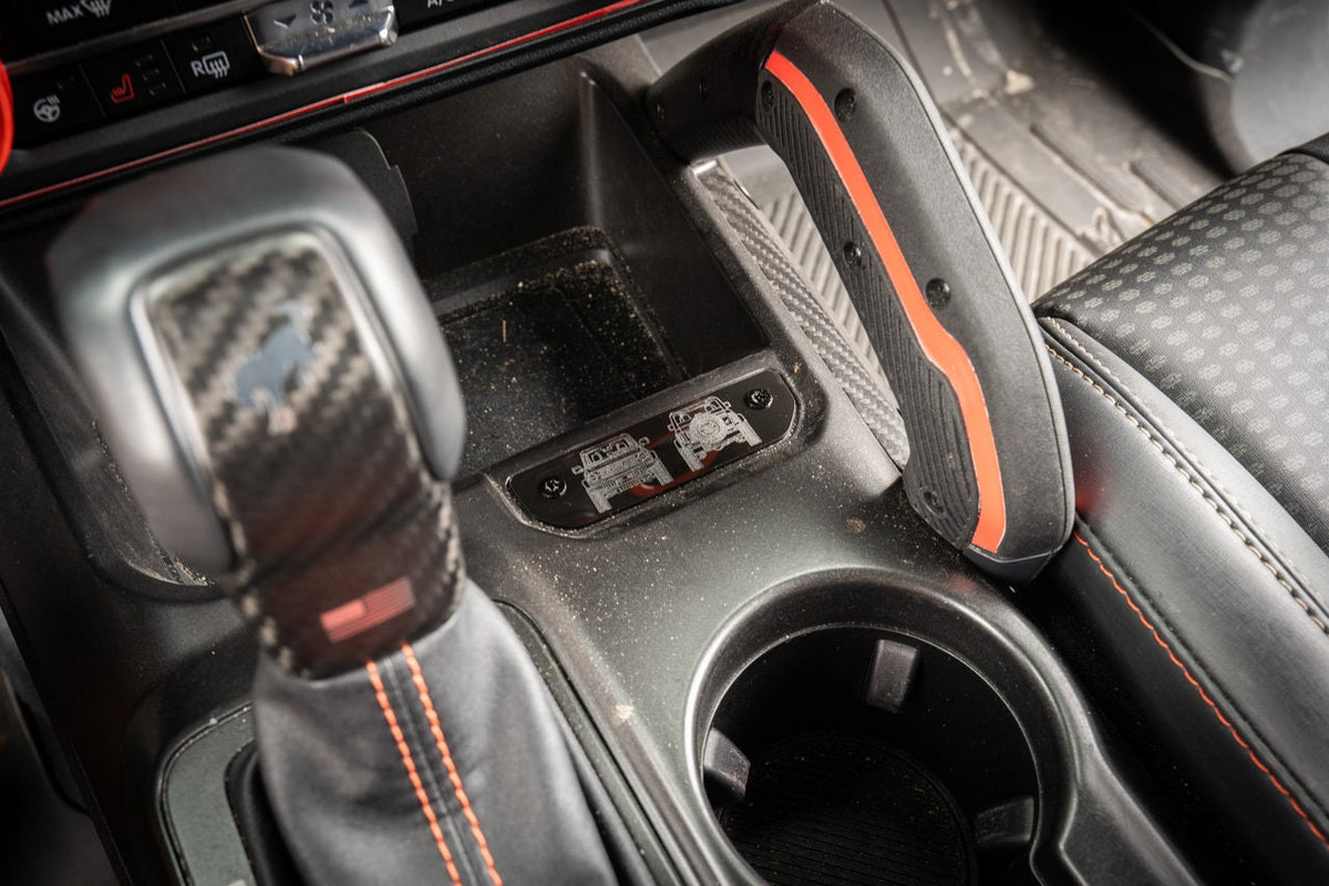 2021+ Bronco Shifter Plate Trim Piece Acrylic