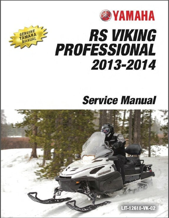 2013-2014 Yamaha RS Viking Professional Snowmobile Service Repair Manual