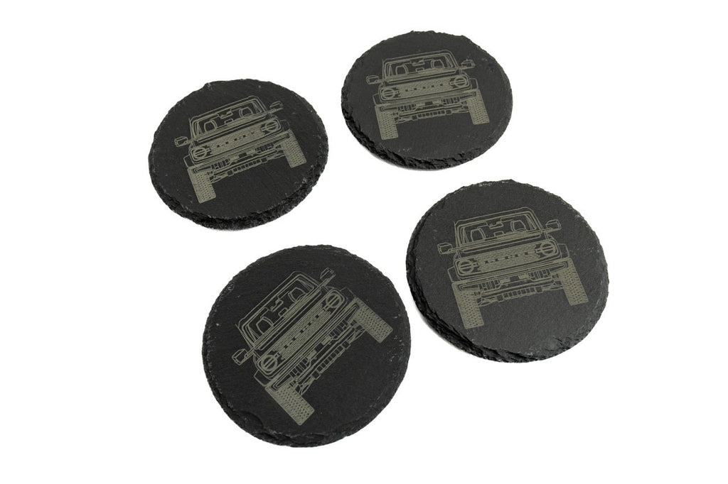 6th Gen Stone Coaster Set for Bronco Owners