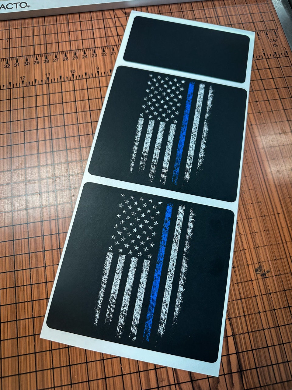 Bronco American Flag Sun Visor Decals - 2021+ Ford Overlay Stickers
