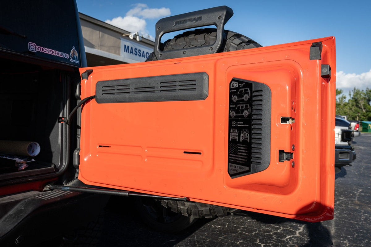 For Bronco 6G Acrylic Tailgate Plate - Bronco Gift 2021 2022 2023 2024