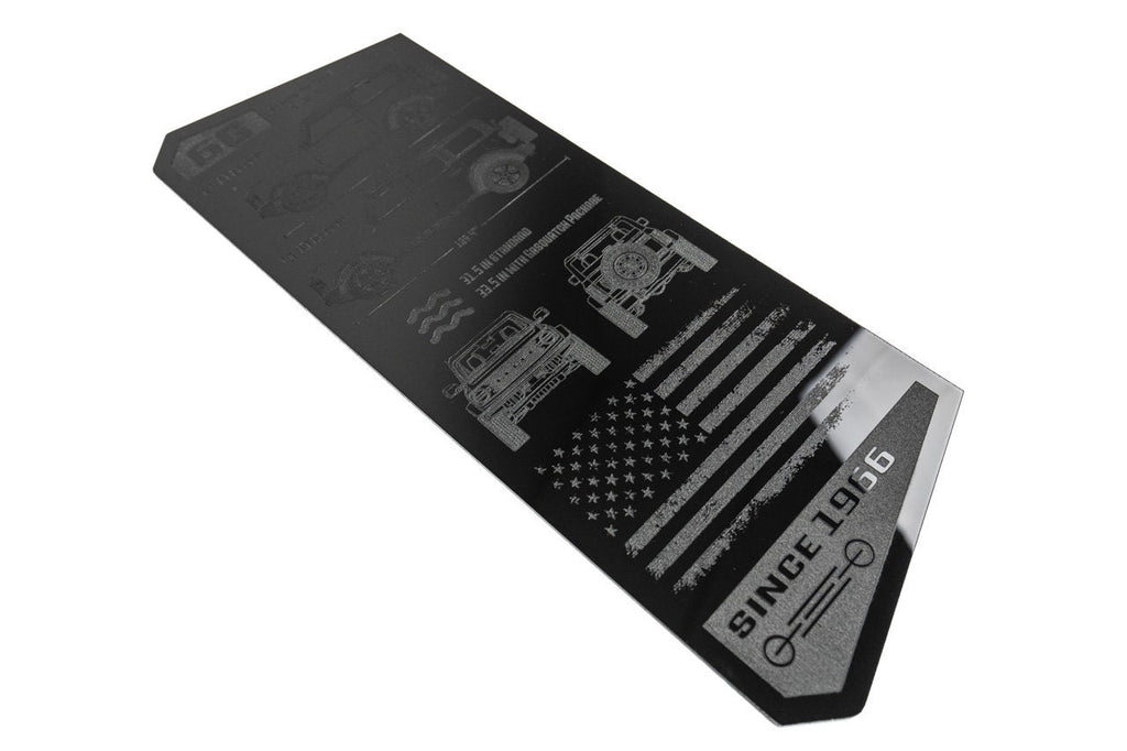 For Bronco 6G Acrylic Tailgate Plate - Bronco Gift 2021 2022 2023 2024