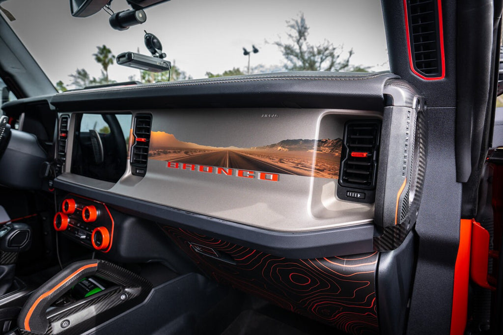 2021+ Bronco Infinity Landscape Dash Overlays 2022 2023 2024 2025