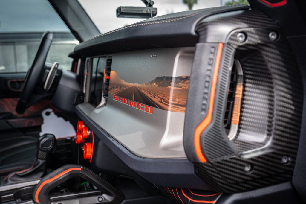 2021+ Bronco Infinity Landscape Dash Overlays 2022 2023 2024 2025