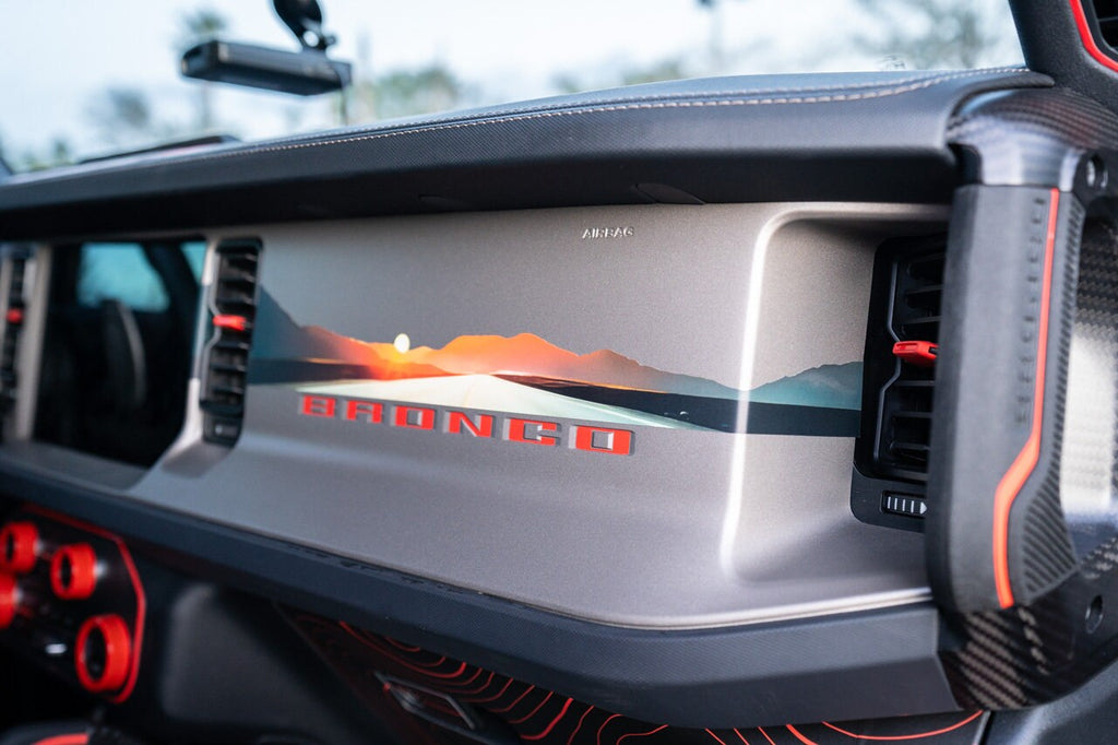 2021+ Bronco Infinity Landscape Dash Overlays 2022 2023 2024 2025