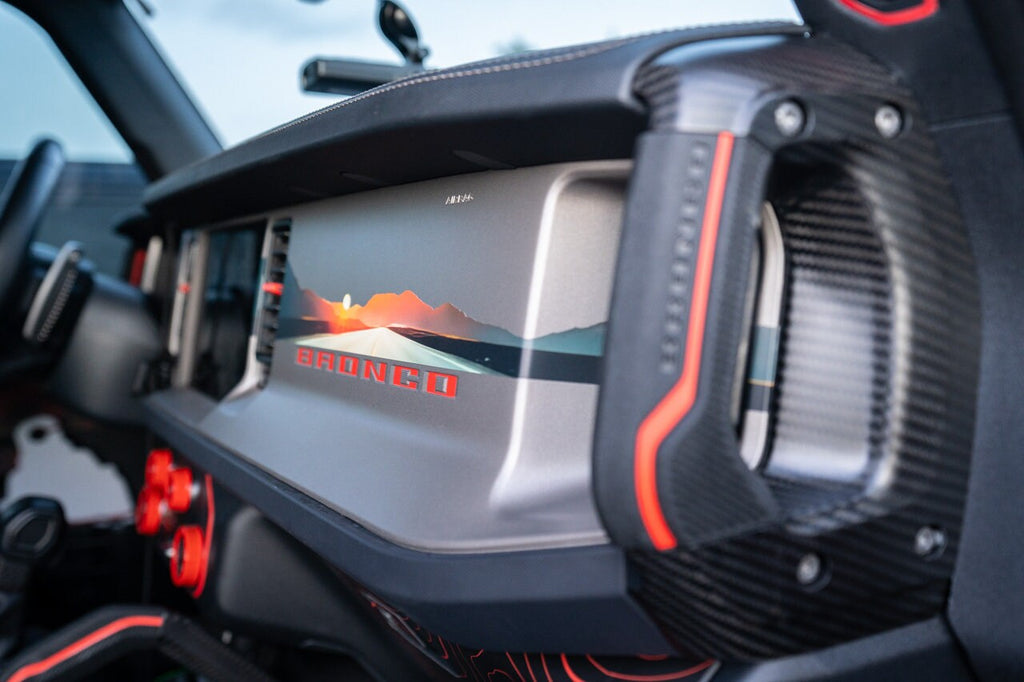2021+ Bronco Infinity Landscape Dash Overlays 2022 2023 2024 2025