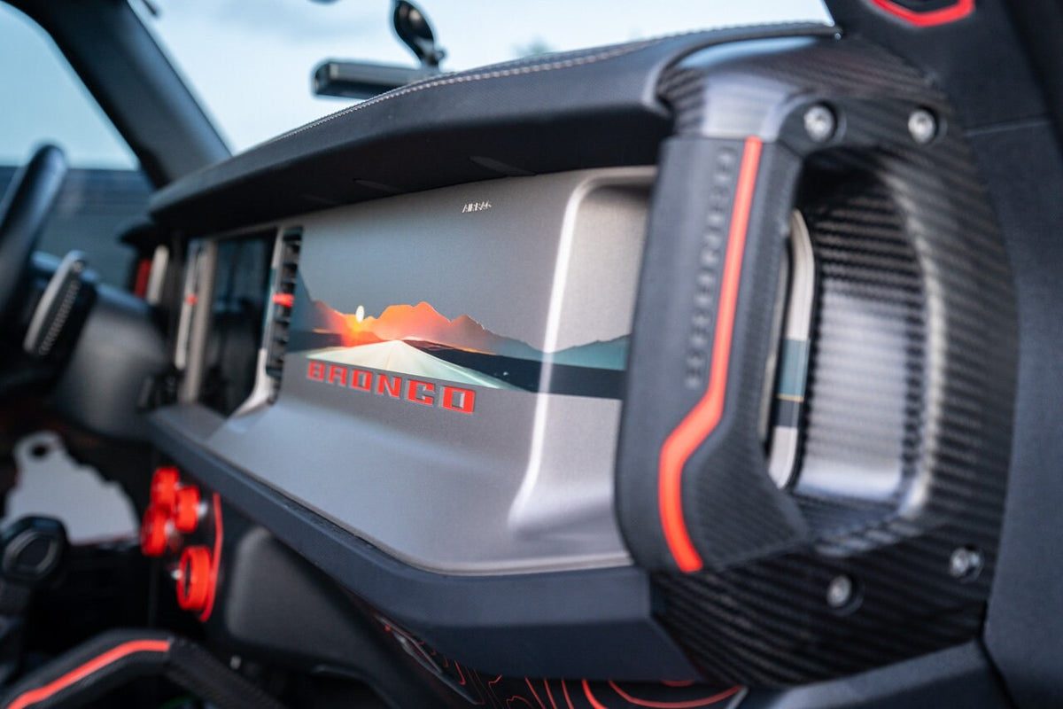 2021+ Bronco Infinity Landscape Dash Overlays 2022 2023 2024 2025