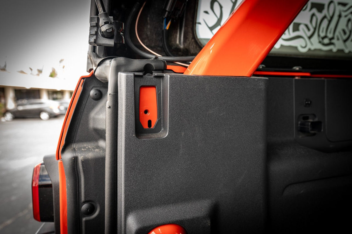 2021+ Bronco Acrylic Soft Top Ready Hole Covers