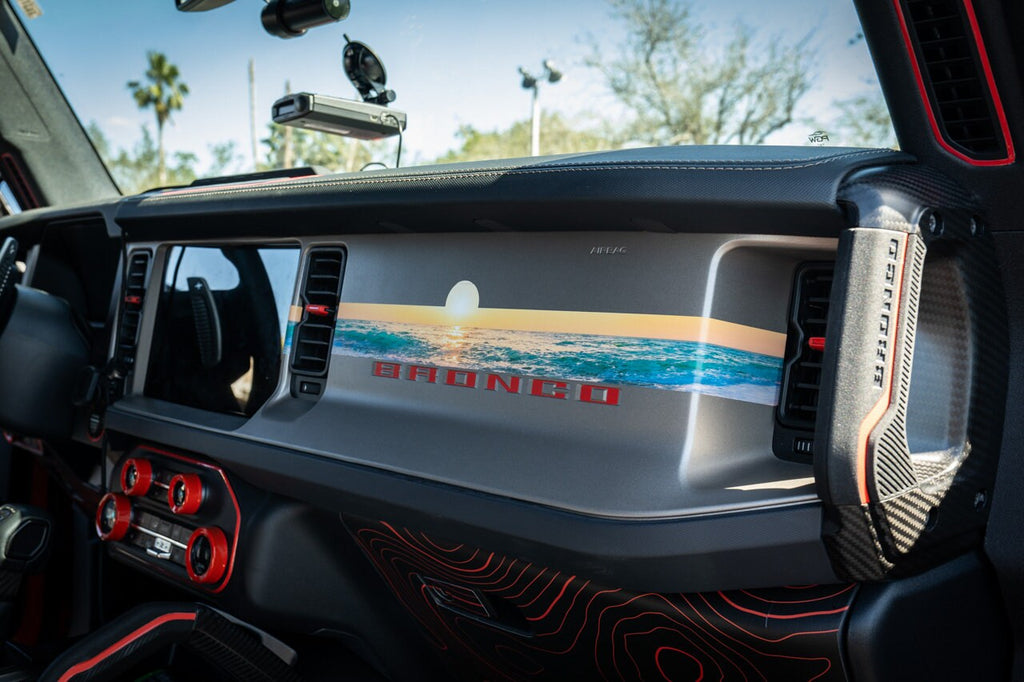 2021+ Bronco Infinity Landscape Dash Overlays Version 2