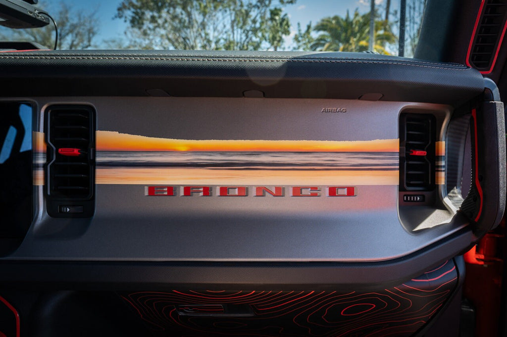 2021+ Bronco Infinity Landscape Dash Overlays Version 2
