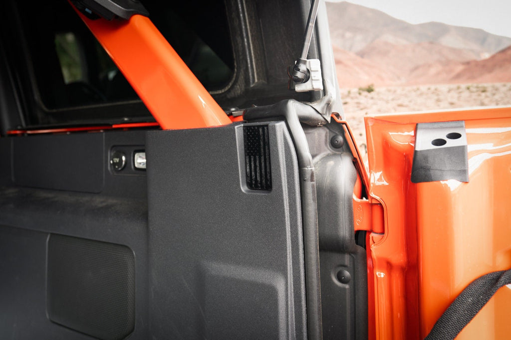2021+ Bronco Acrylic Soft Top Ready Hole Covers