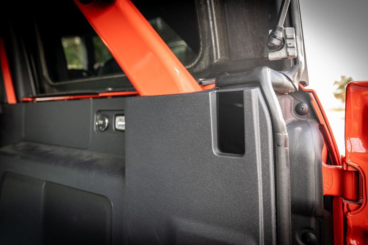 2021+ Bronco Acrylic Soft Top Ready Hole Covers