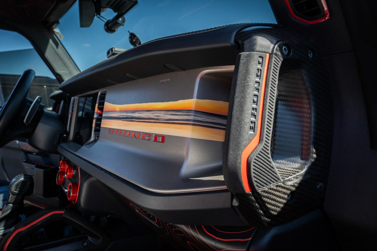 2021+ Bronco Infinity Landscape Dash Overlays Version 2