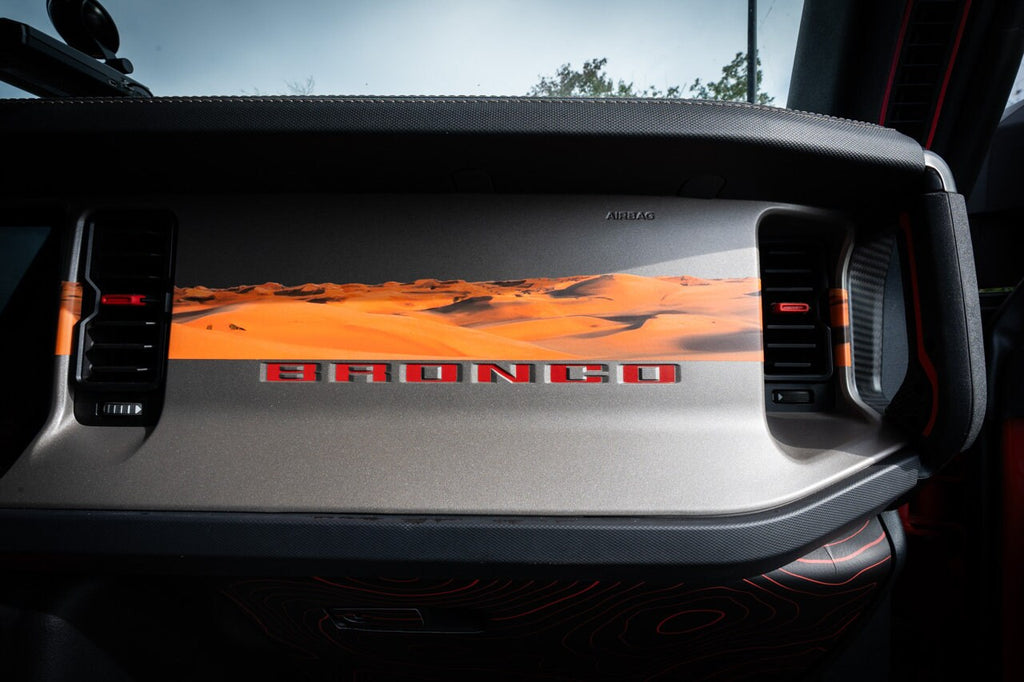 2021+ Bronco Infinity Landscape Dash Overlays Version 2