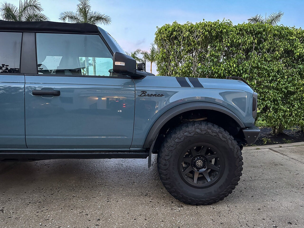 Bronco Fender Racing Stripes 2021 2022 2023