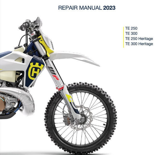 2023 Husqvarna TE 250 – 300 Service Repair Manual