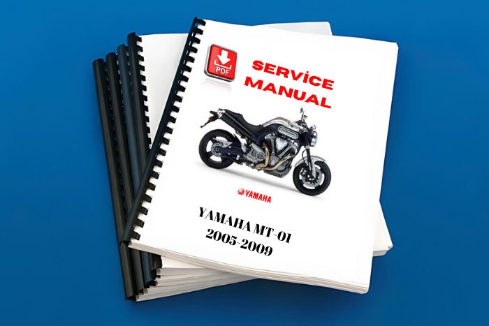 Yamaha Mt01 MT-01 2005 2006 2007 2008 2009 Service Repair Manual