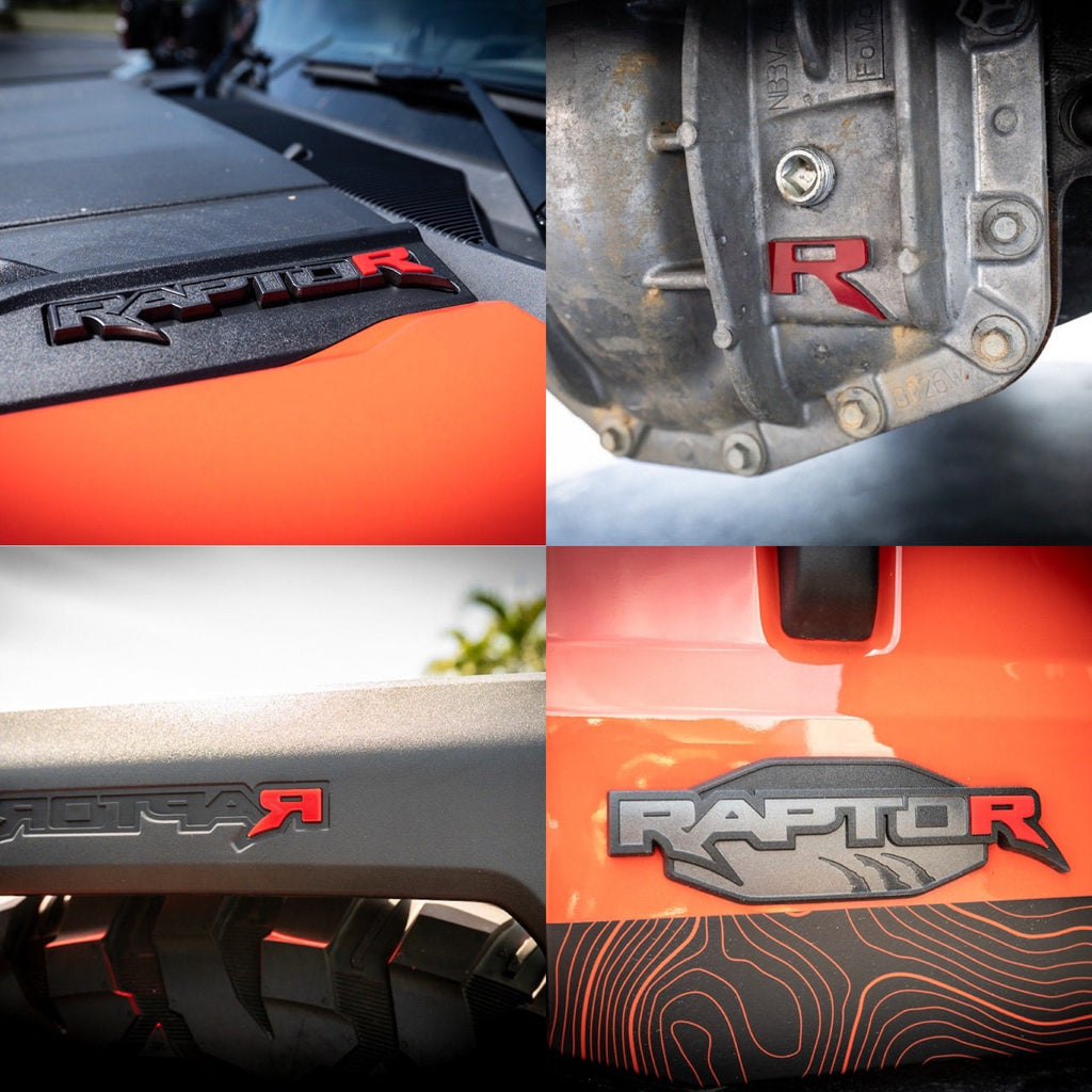 R Acrylic Inlays for 2022+ Bronco Raptor