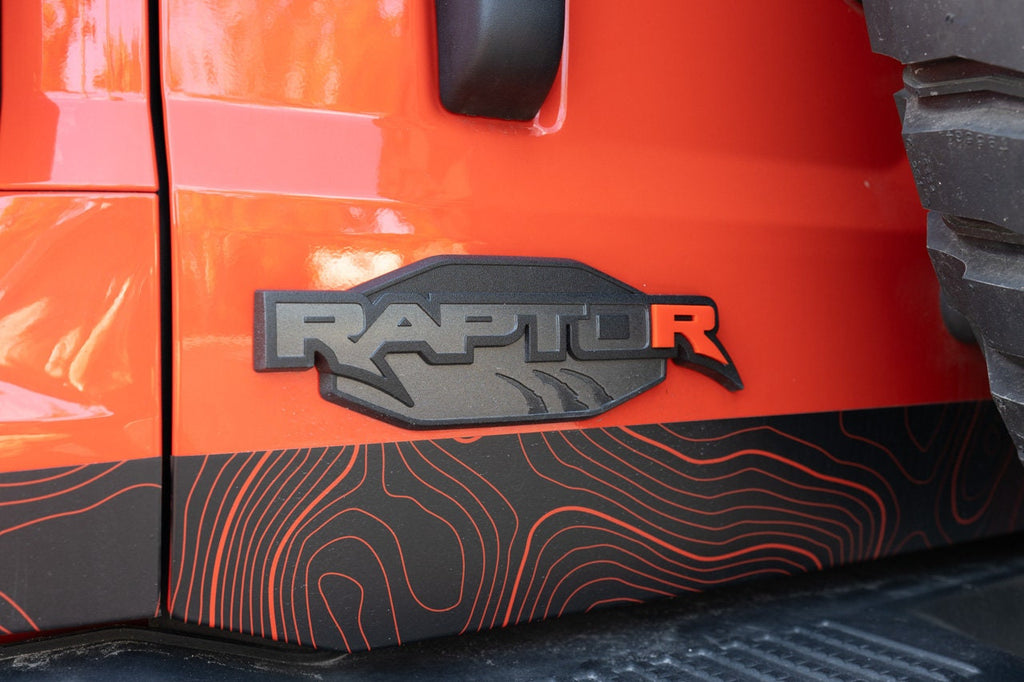 R Acrylic Inlays for 2022+ Bronco Raptor