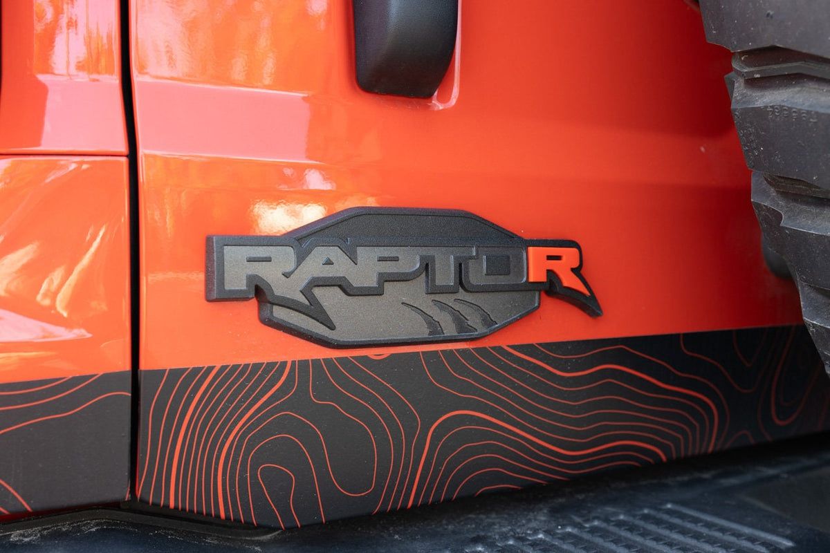 R Acrylic Inlays for 2022+ Bronco Raptor