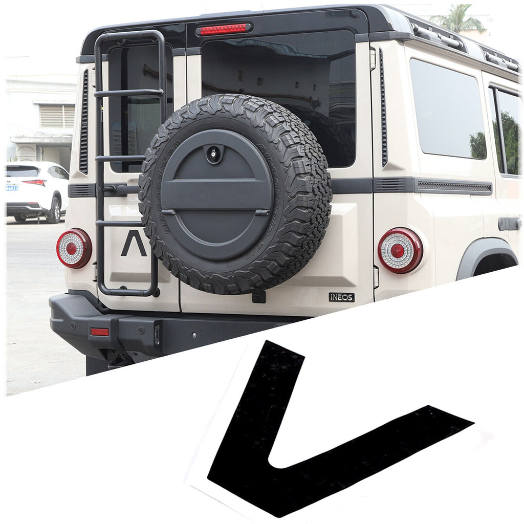 For INEOS Grenadier Tailgate Lambda Logo Emblem Sticker Decal 2024 2025 2026