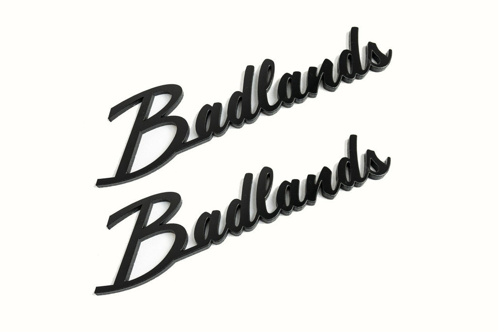 Acrylic Fender Emblems for Ford Bronco (Badlands, Florida, Texas, Moab)  2021 2022 2023