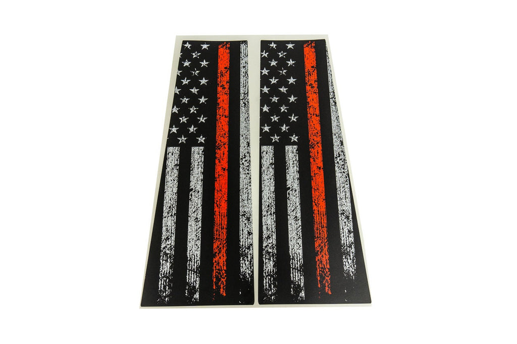 2021+ Bronco American Flag Design B Pillar Protection Overlays 4 Door 2022 2023