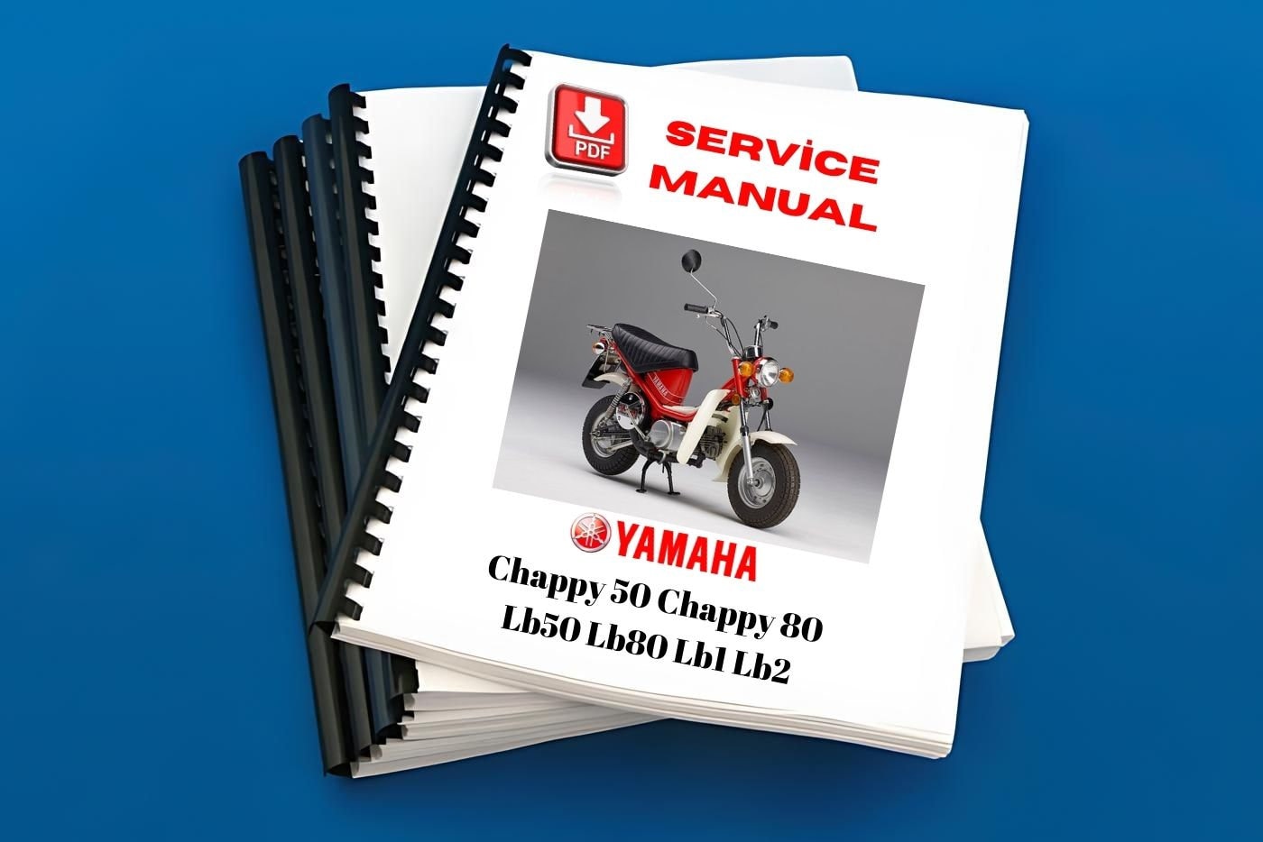 Yamaha Chappy 50 Chappy 80 Lb50 Lb80 Lb1 Lb2 Service Repair Shop Manual