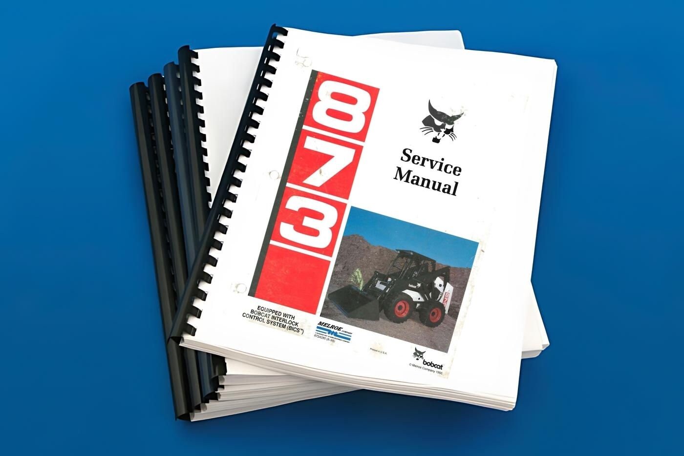 Bobcat 873 Skid Steer Loaders Service Manual