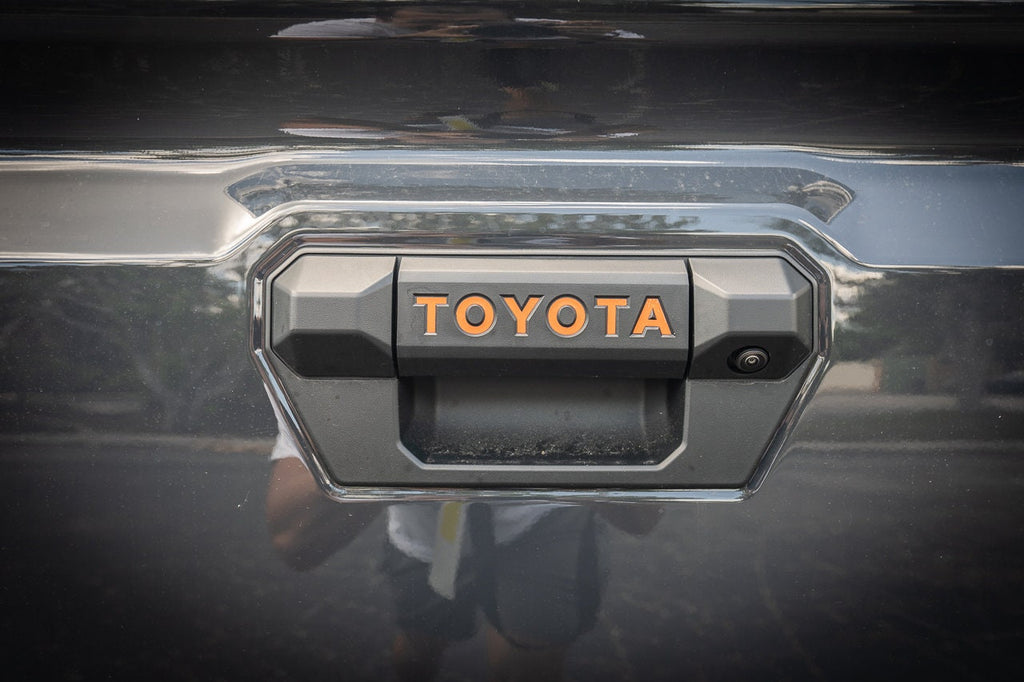2024 Toyota Tacoma 4th Gen Tailgate Handle Letters Stickers Decals Emblem Logo